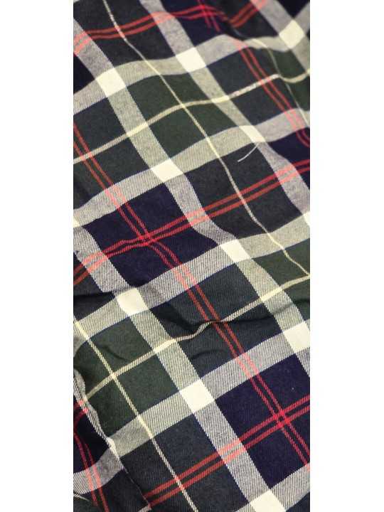 Veste Ashby sage Festive tartan int blu blanc MWX 2535 SG91 Barbour homme boutique Strasbourg vêtement mode store int