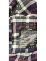 Veste Ashby sage Festive tartan int blu blanc MWX 2535 SG91 Barbour homme boutique Strasbourg vêtement mode store doubl