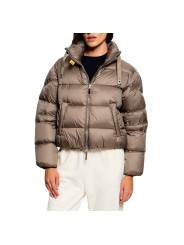 Doudoune courte col montant ruban Killin Slate Mud Parajumpers PJS Femme PWPUHY31 0128 boutique Strasbourg vêtement mode store