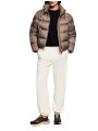 Doudoune courte col montant ruban Killin Slate Mud Parajumpers PJS Femme PWPUHY31 0128 boutique Strasbourg vêtement mode store