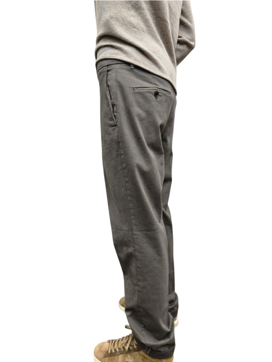 Chino pantalon Paris Style toile douce choco coton laine stretch MBE330 738 Mason's Homme boutique Strasbourg vêtement store