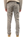 Pantalon slim toile chevron velours rasé camel Ungaro Homme U7010WA P5198 16 boutique Strasbourg vêtement mode store dos