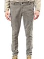 Pantalon slim toile chevron velours rasé camel Ungaro Homme U7010WA P5198 16 boutique Strasbourg vêtement mode store