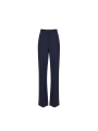 Pantalon pince large navy rayé rouge Elisabetta Franchi Femme PA176 6382 F09 boutique Strasbourg vêtement mode store flat