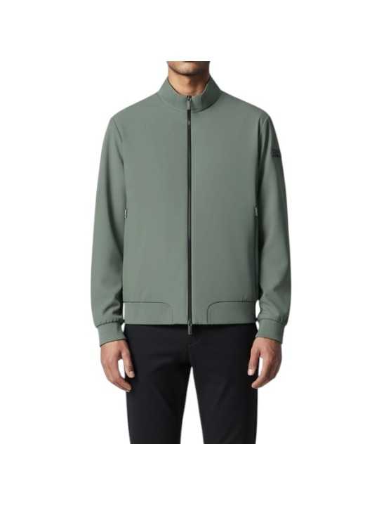 BLOUSON COL MONTANT KAKI MONTE CRISTO THERMO 26070 20 ROBERTO RICCI DESIGNS HOMME face fermé