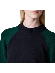 PULL PAUL SMITH PATCH VERT BLEU ROUILLE BAYA POIGNET LKN 1865 NY73 Barbour femme