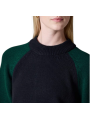 PULL PAUL SMITH PATCH VERT BLEU ROUILLE BAYA POIGNET LKN 1865 NY73 Barbour femme