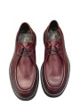 Chaussures derby cuir grainé bordeaux Connor Paul Smith Homme M1S CNR05 WCLF 28 boutique Strasbourg chaussure mode shop store d