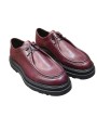 Chaussures derby cuir grainé bordeaux Connor Paul Smith Homme M1S CNR05 WCLF 28 boutique Strasbourg chaussure mode shop store f