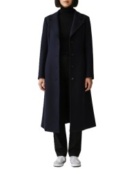 Manteau navy 4 boutons pinces drap de laine Paul Smith Femme W1R 376C W11306 49