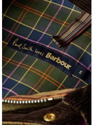 Veste Paul Smith Beaufort laine carreaux vert Barbour homme femme MWO 0319 OL72 boutique Strasbourg vêtement collab mode in