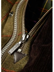Veste Paul Smith Beaufort laine carreaux vert Barbour homme femme MWO 0319 OL72 boutique Strasbourg vêtement collab mode poche