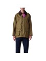 Veste Paul Smith Beaufort laine carreaux vert Barbour homme femme MWO 0319 OL72 boutique Strasbourg vêtement collab mode face