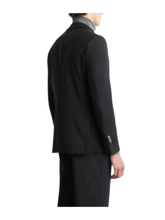 VESTE PRINCE DE GALLE GRIS JAC WOOL 26106 10B ROBERTO RICCI DESIGNS HOMME dos