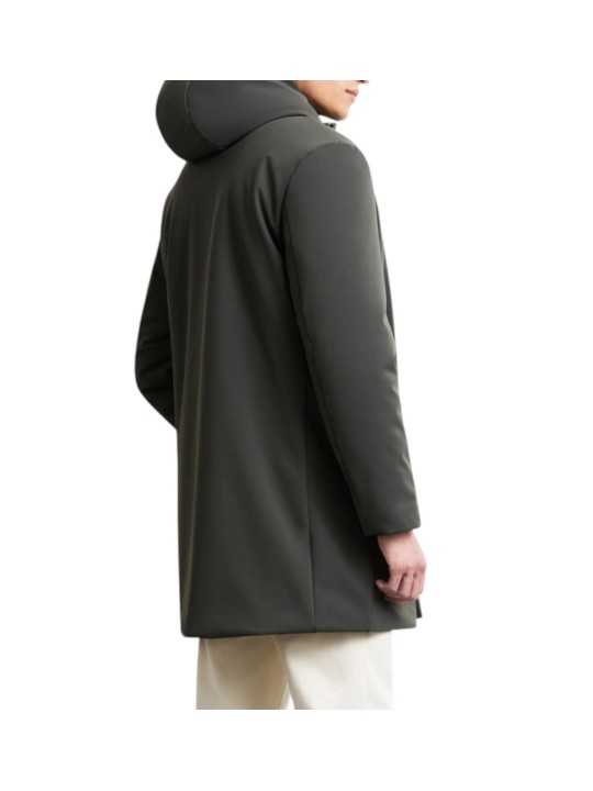 PARKA LONGUE CAPUCHE ECO FOURRURE KAKI SURFLEX 26049 20 RRD ROBERTO RICCI DESIGNS dos
