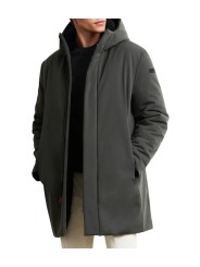 PARKA LONGUE CAPUCHE ECO FOURRURE KAKI SURFLEX 26049 20 RRD ROBERTO RICCI DESIGNS ouverte
