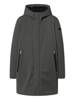 PARKA LONGUE CAPUCHE ECO FOURRURE KAKI SURFLEX 26049 20 RRD ROBERTO RICCI DESIGNS solo