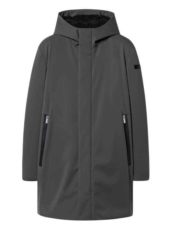 PARKA LONGUE CAPUCHE ECO FOURRURE KAKI SURFLEX 26049 20 RRD ROBERTO RICCI DESIGNS solo