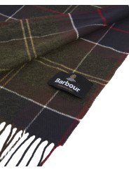 Echarpe tartan vert navy rouge Galingale Barbour homme femme USC0300 TN11 boutique Strasbourg accessoire mode store fashion