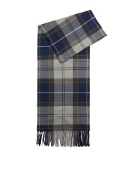 Echarpe tartan gris ciel Galingale Barbour homme femme USC0300 TN38 boutique accessoire mode store strasbourg