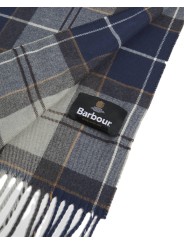 Echarpe tartan gris ciel Galingale Barbour homme femme USC0300 TN38 boutique accessoire mode store strasbourg e