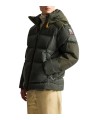 Doudoune Tyrik vert Rosemary zips manche Parajumpers PJS Homme PMPUEN02 0356 boutique Strasbourg store vêtement mode front