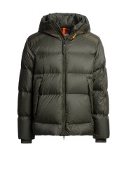 Doudoune Tyrik vert Rosemary zips manche Parajumpers PJS Homme PMPUEN02 0356 boutique Strasbourg store vêtement mode flat