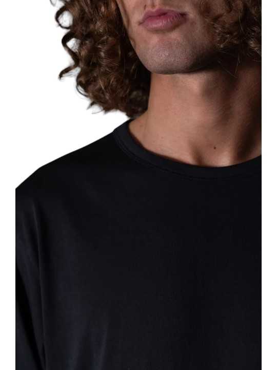TSHIRT ARTHUR NOIR MANCHES LONGUES COL ROND ANONYME HOMME Concept Store Strasbourg