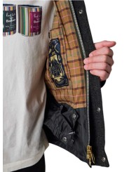 BLOUSON PAUL SMITH TRANSPORT CHINE GRIS MWX0318 CH71 BARBOUR homme femme boutique Strasbourg vêtement shop M1R-M0318-WCH71-76