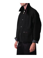 BLOUSON PAUL SMITH TRANSPORT CHINE GRIS MWX0318 CH71 BARBOUR homme femme boutique Strasbourg vêtement shop M1R-M0318-WCH71-76