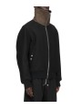 BOMBER ZIPPE COL CHEMINEE DRACUFLIGHT BLACK RICK OWENS HOMME RU02F4751 09 col relevé