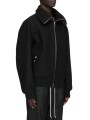 BOMBER ZIPPE COL CHEMINEE DRACUFLIGHT BLACK RICK OWENS HOMME RU02F4751 09 profil