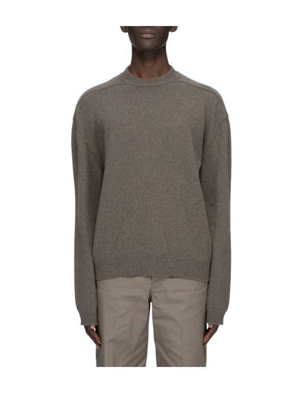PULL CACHEMIRE OVERSIZED TOMMY LUPETTO DUST RICK OWENS HOMME RU02F4681 34 boutique Strasbourg vêtement store mode face