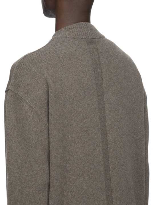 PULL CACHEMIRE OVERSIZED TOMMY LUPETTO DUST RICK OWENS HOMME RU02F4681 34 détail dos