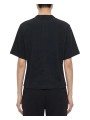 TSHIRT OVERSIZED COURT CROPPED BRAD TEE BLACK RICK OWENS FEMME RP02F5260 JA 09 dos